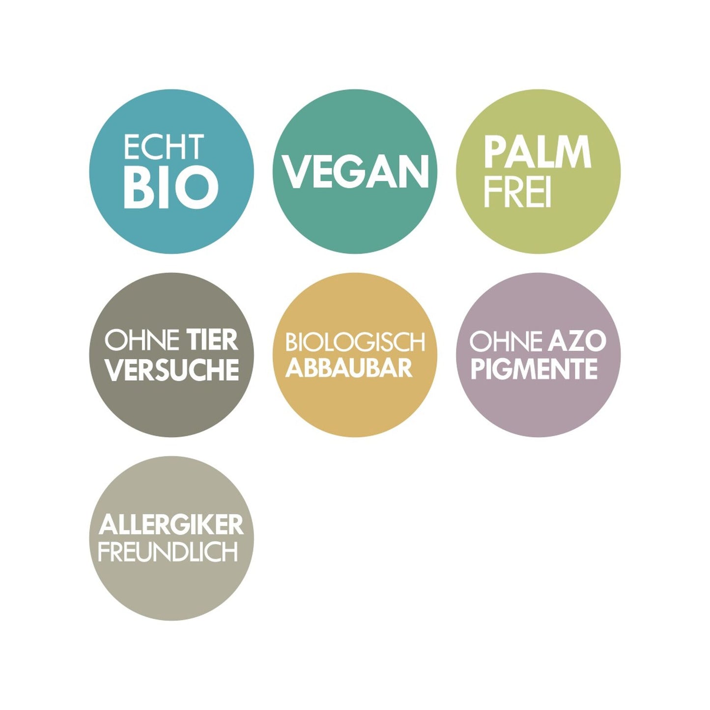 Bio-Fingerfarben vegan - 4er Set "Aki"