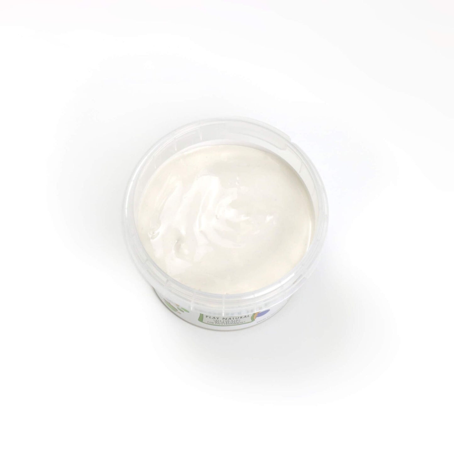 Bio-Fingerfarbe vegan - 120g Becher - weiß