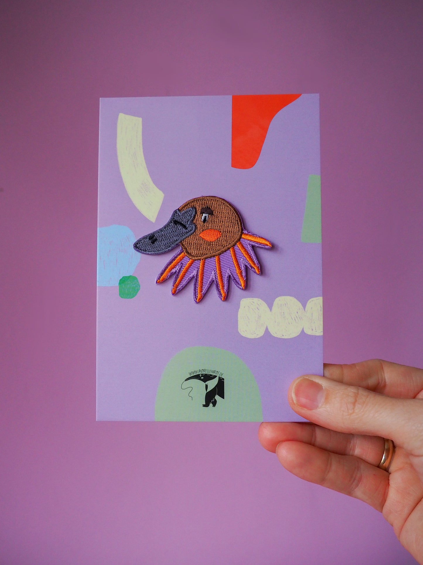 Bügelpatch Schnabeltier