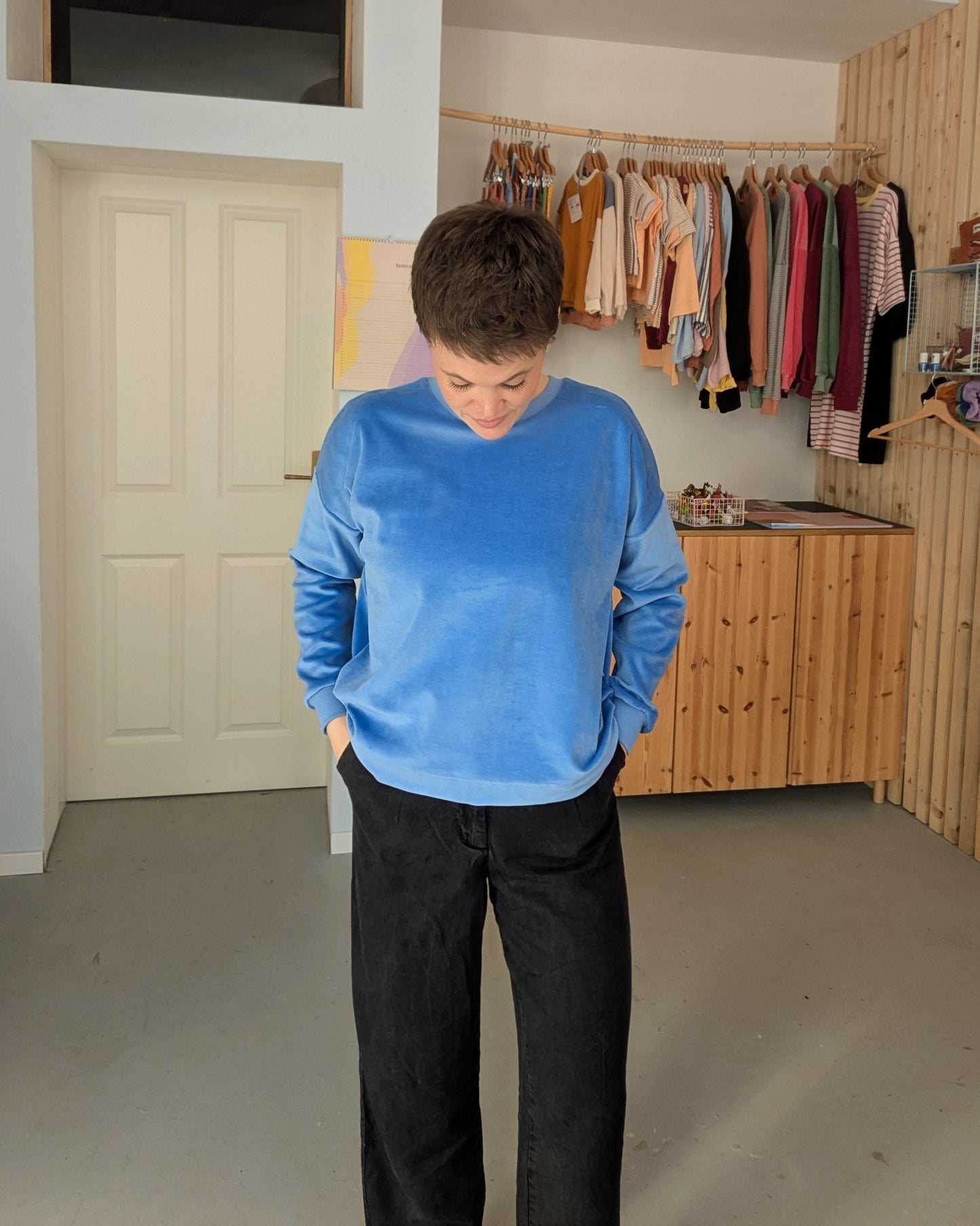 Nicky-Oversize-Pullover (uni, diverse Farben verfügbar)