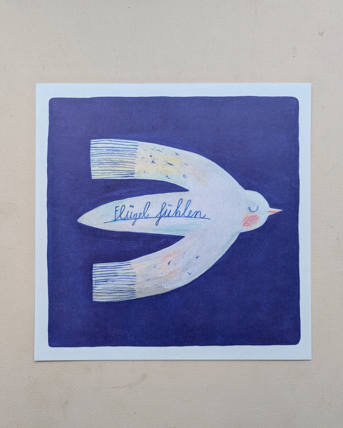 Flügel fühlen (Print)