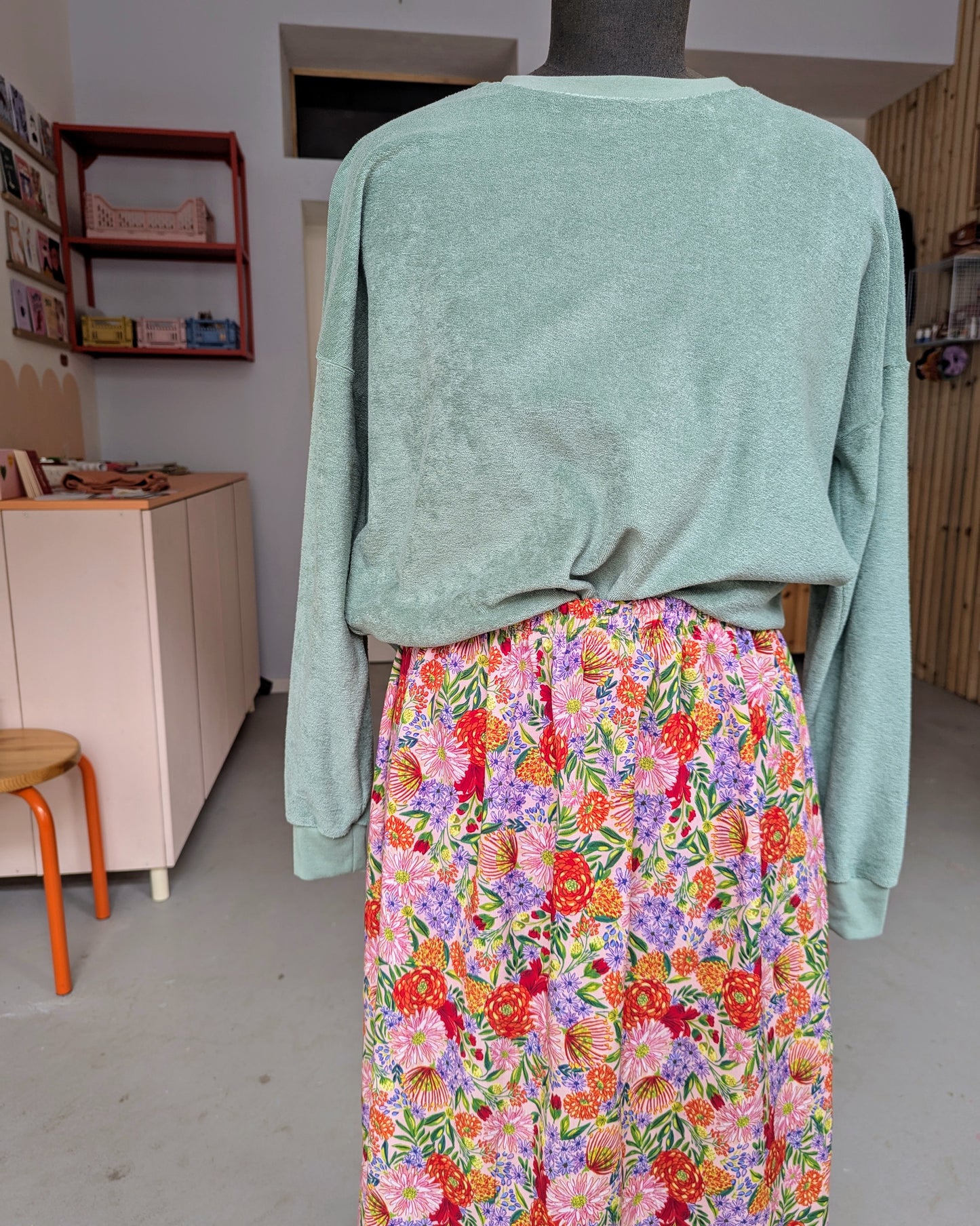 Rock mit Blumenmuster Erwachsene