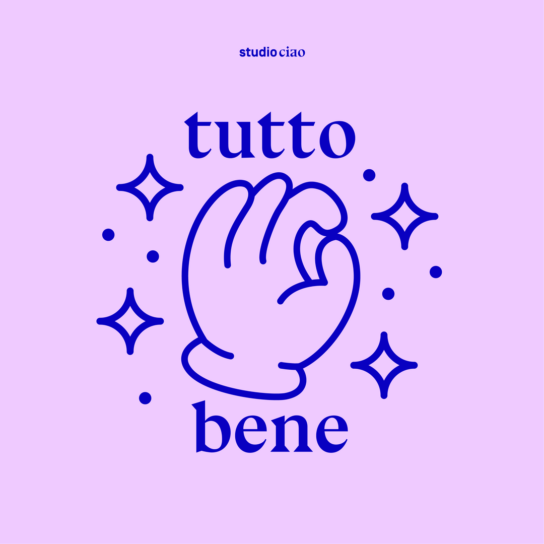 Jutebeutel "tutto bene"