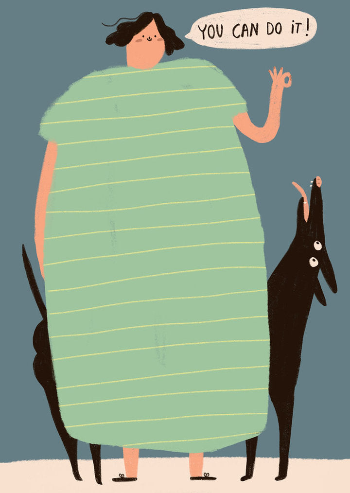 Notitzblock you can do it A6