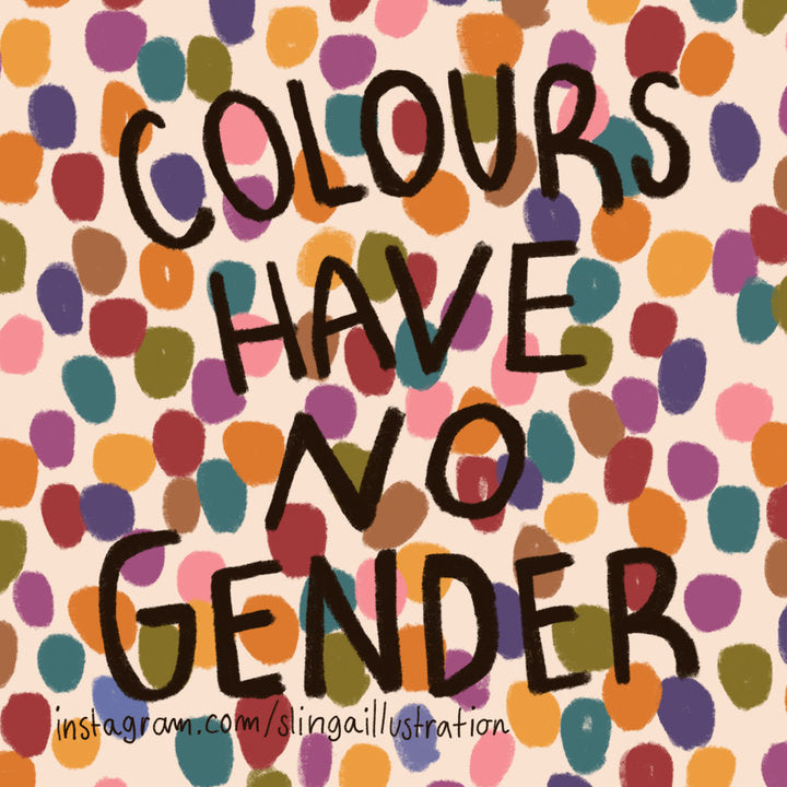 Stickerset Gender (5 Aufkleber)