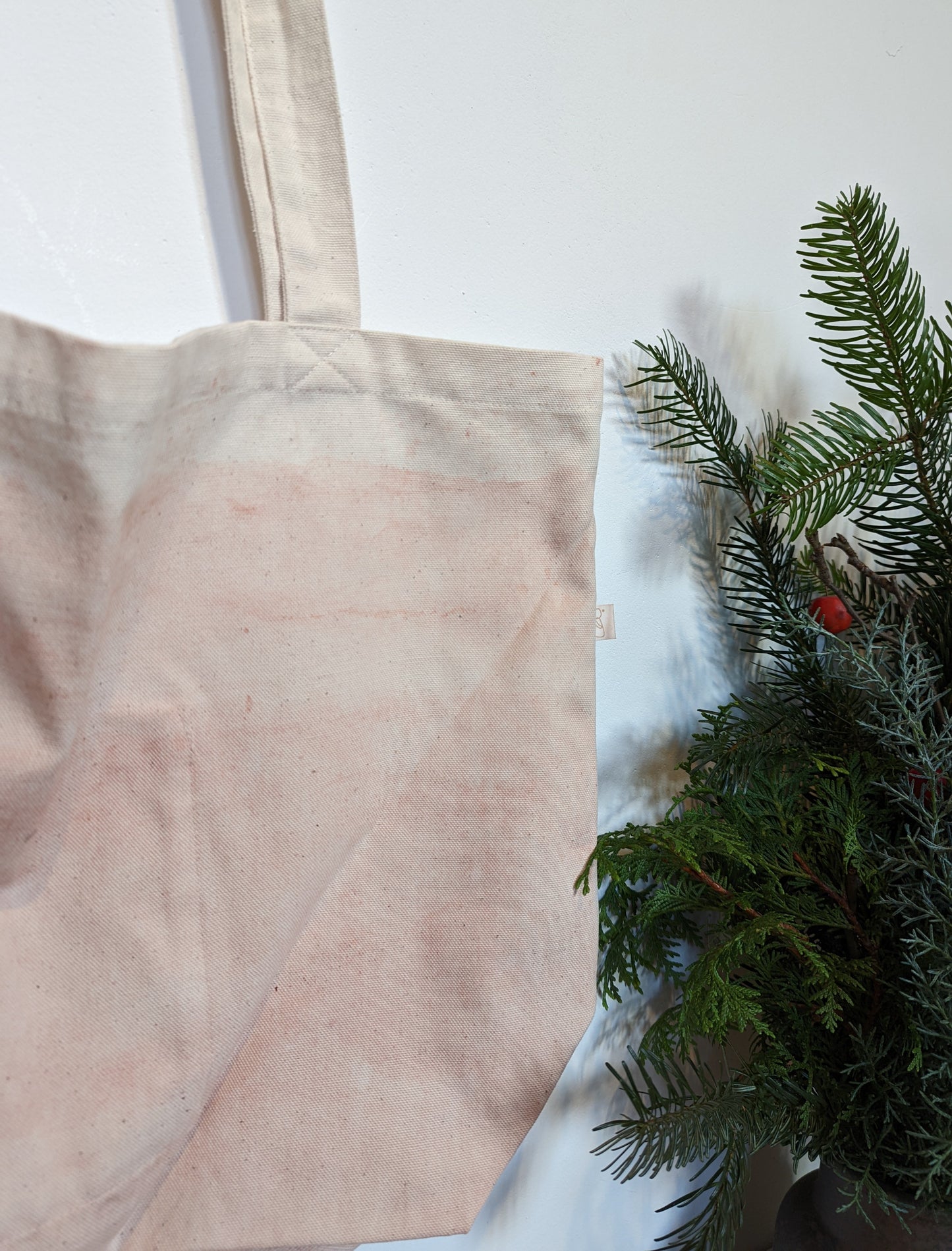 große Henkeltasche Farbvelrauf/Sprenkel