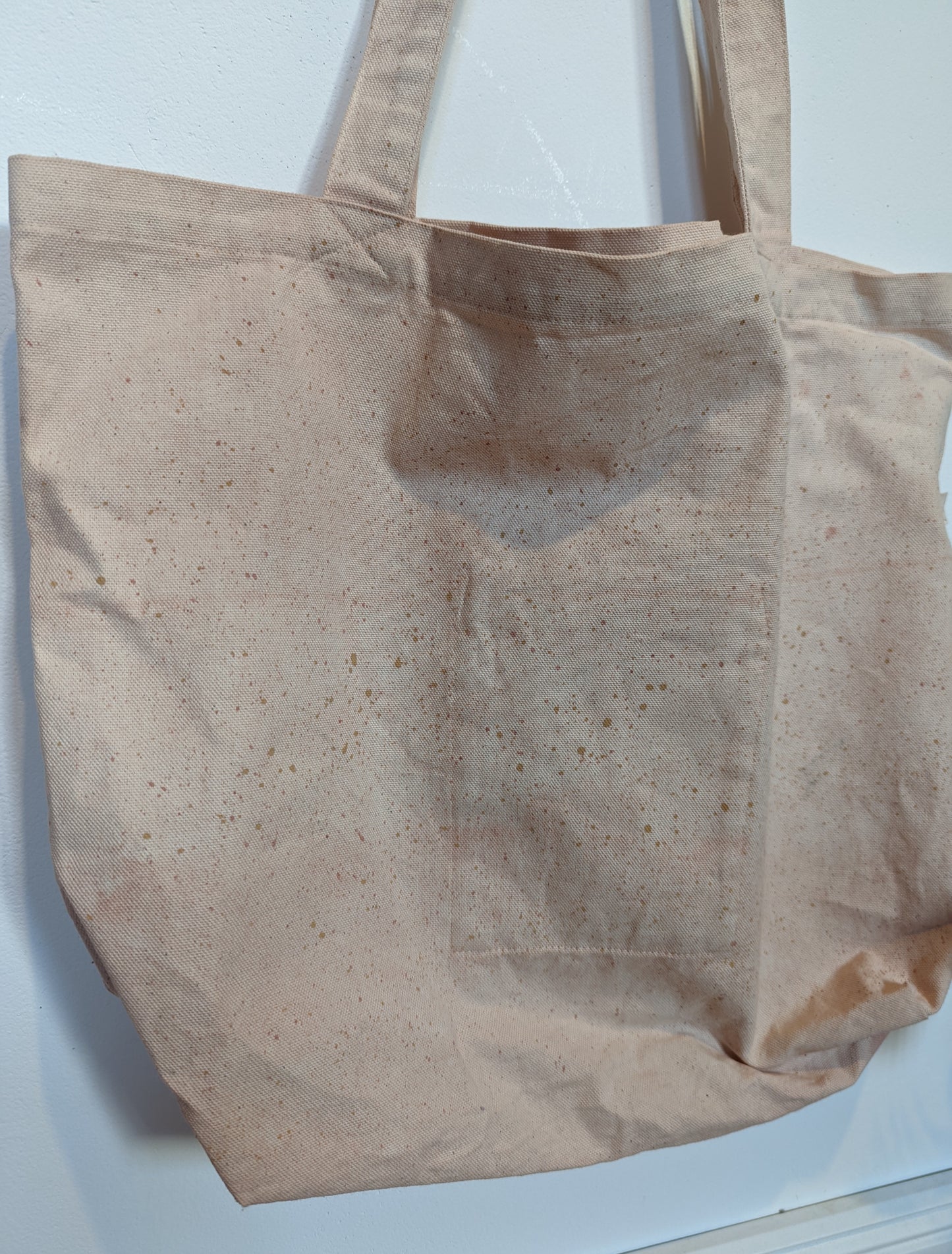 große Henkeltasche Farbvelrauf/Sprenkel