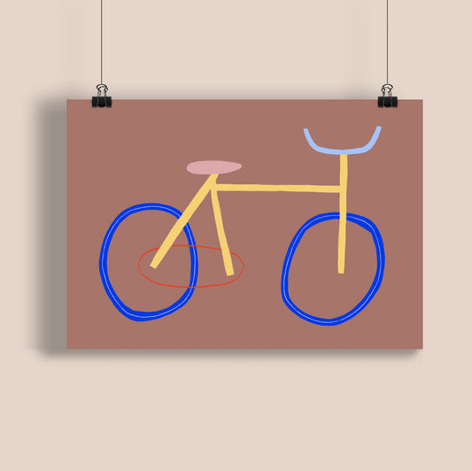 Poster Fahrrad A3