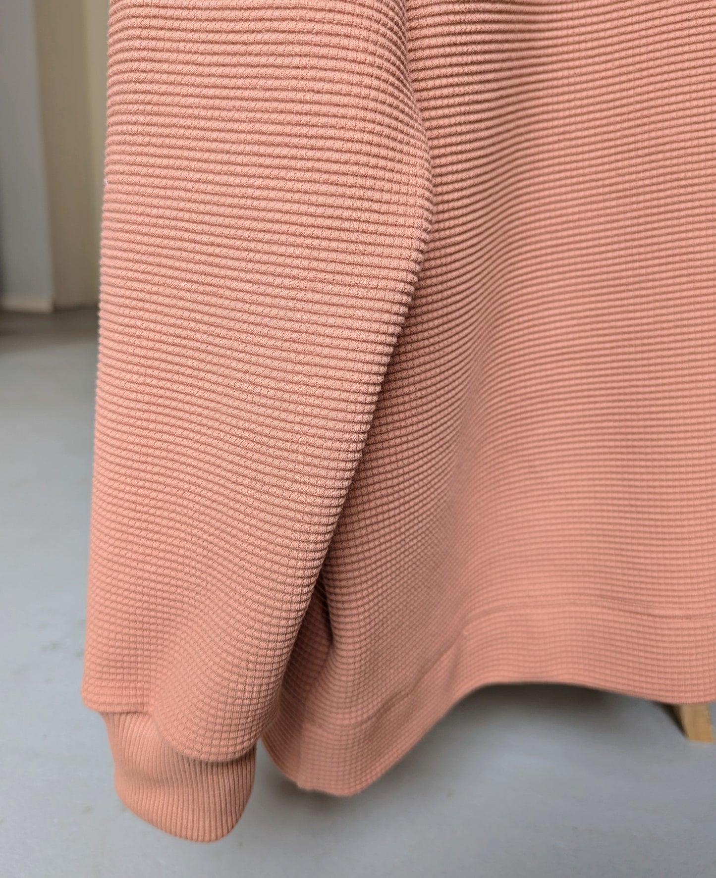 leichter Oversize Pullover aus Honeycomb Jersey