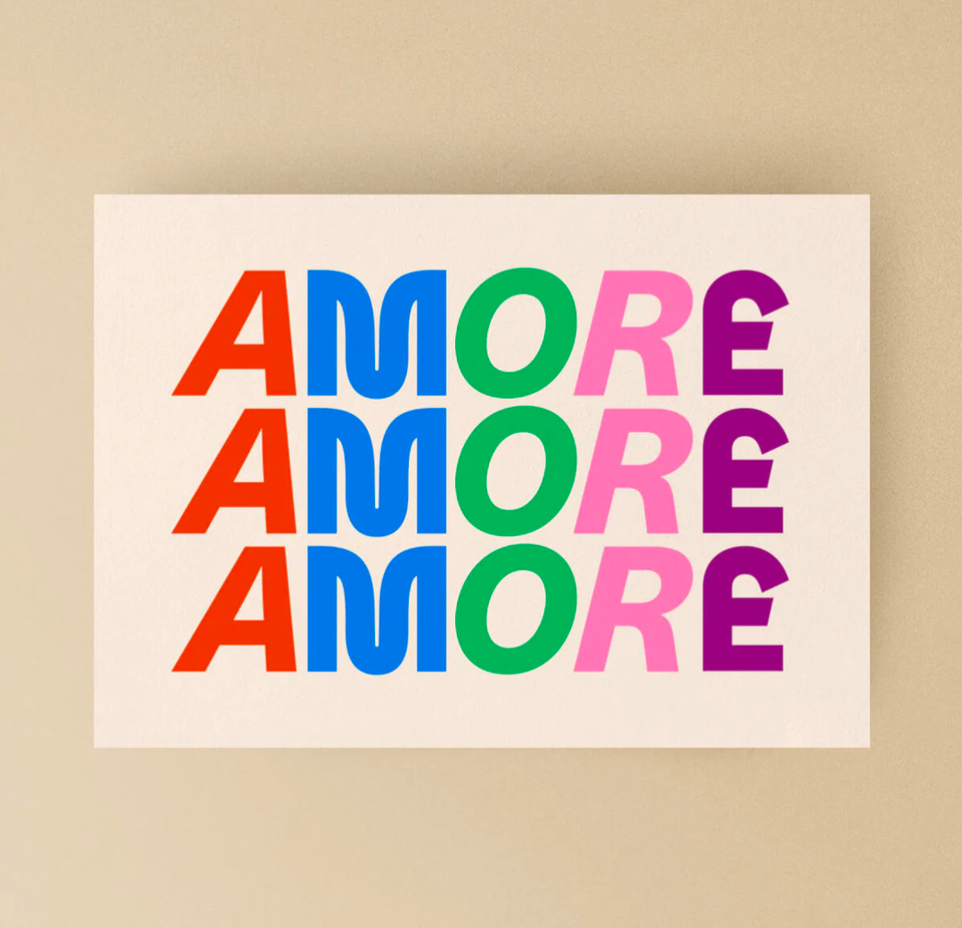 Postkarte Amore