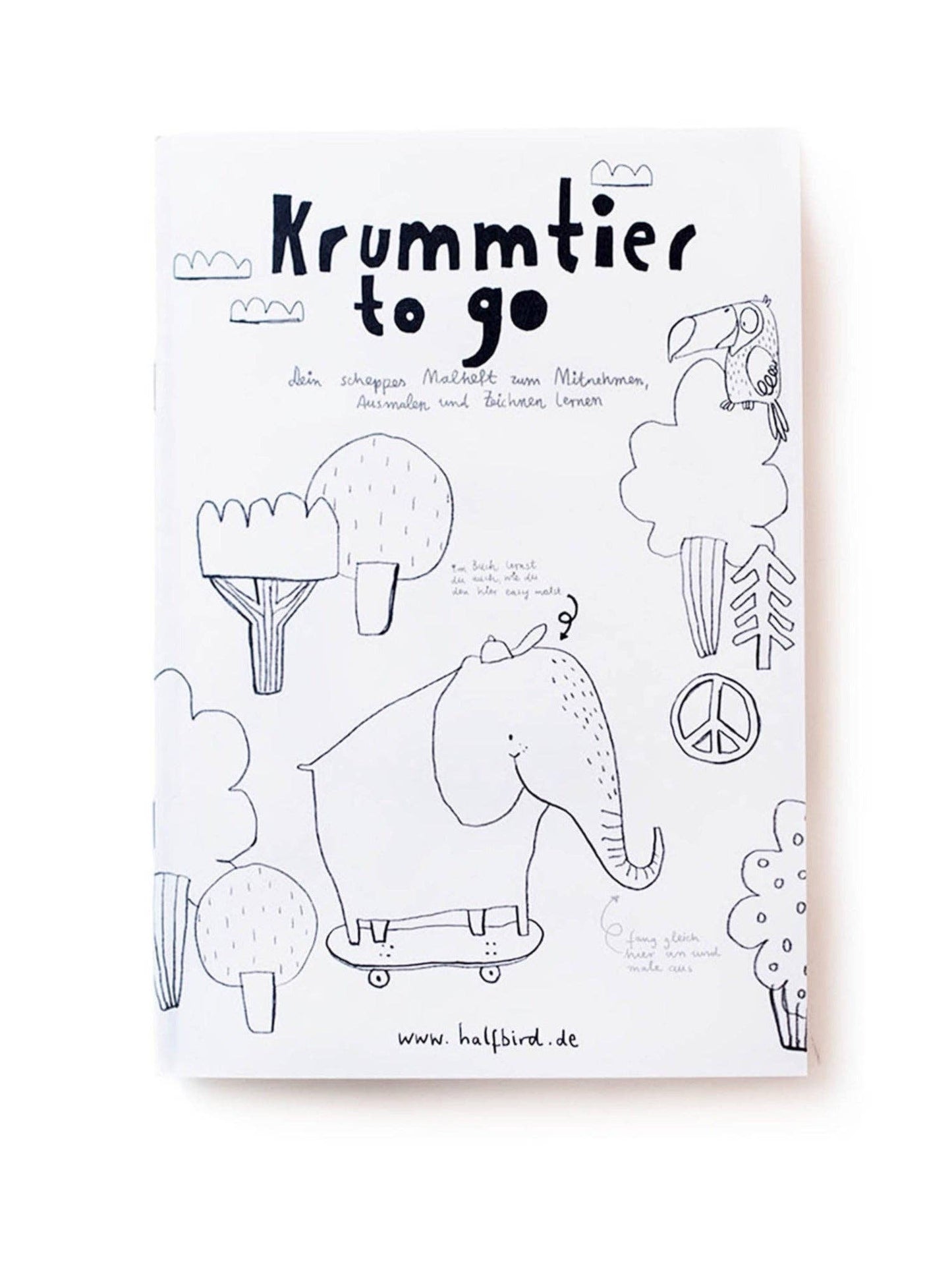 Malheft "Krummtier to go"