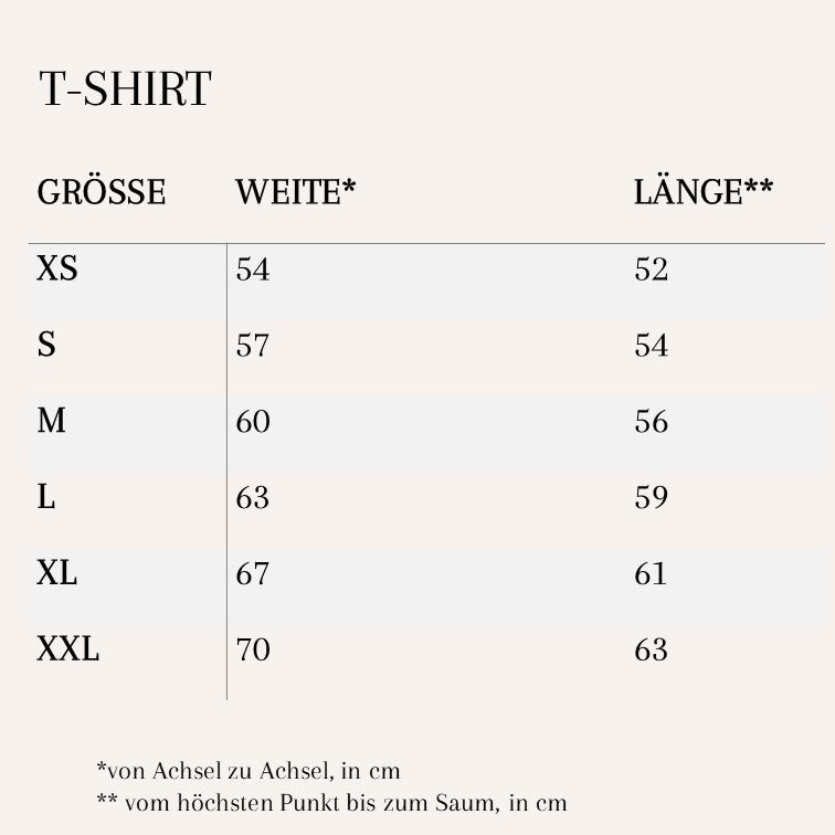 T-Shirt Erwachsene heller pfirsich VERSANDFERTIG