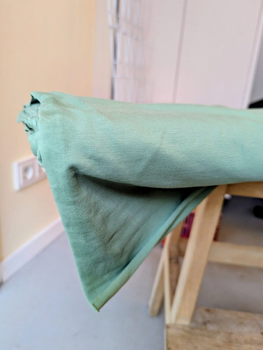 Meterware Jersey grün