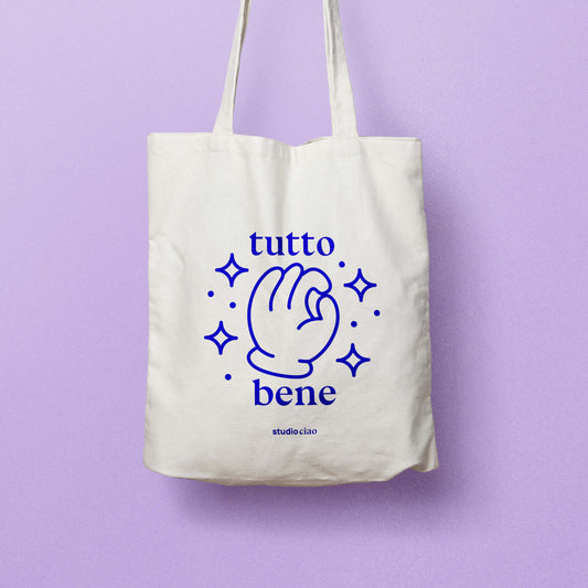 Jutebeutel "tutto bene"