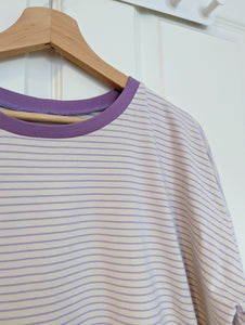 Oversize Streifenshirt Erwachsene